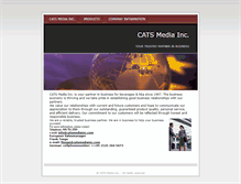 Tablet Screenshot of catsmediainc.com